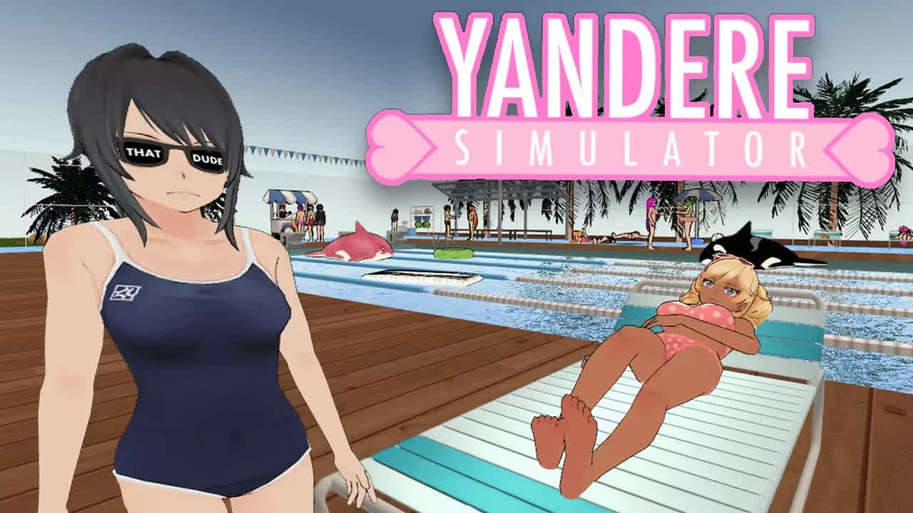 CRASHING THE SUMMER POOL PARTY ｜ Yandere Simulator