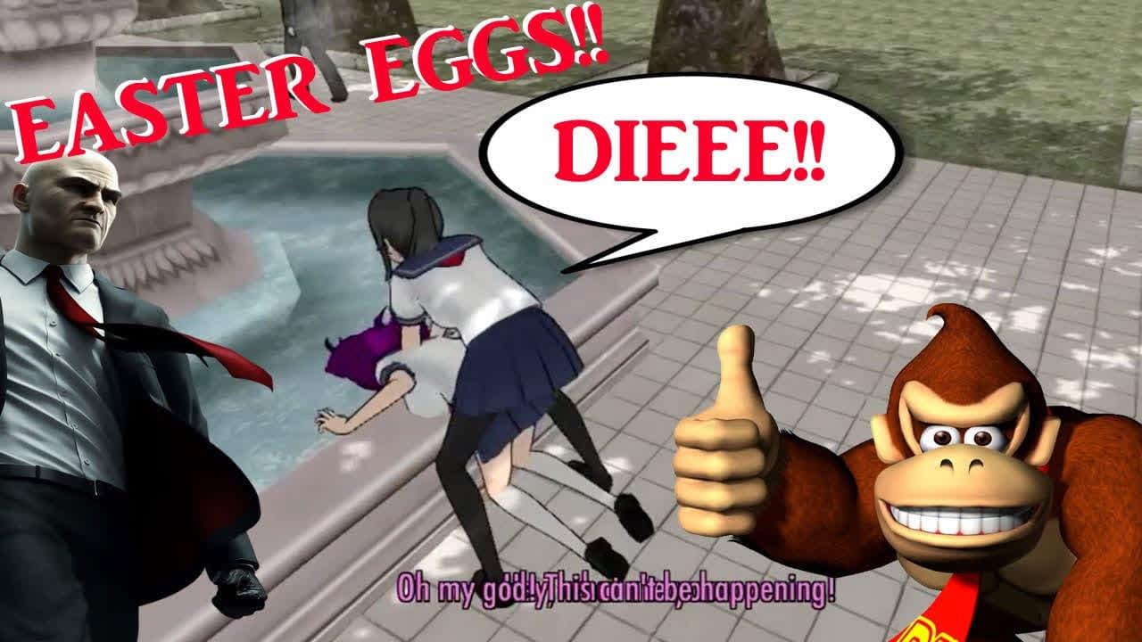 DROWNING & COOL EASTER EGGS ｜ Yandere Sim (June 16 update)