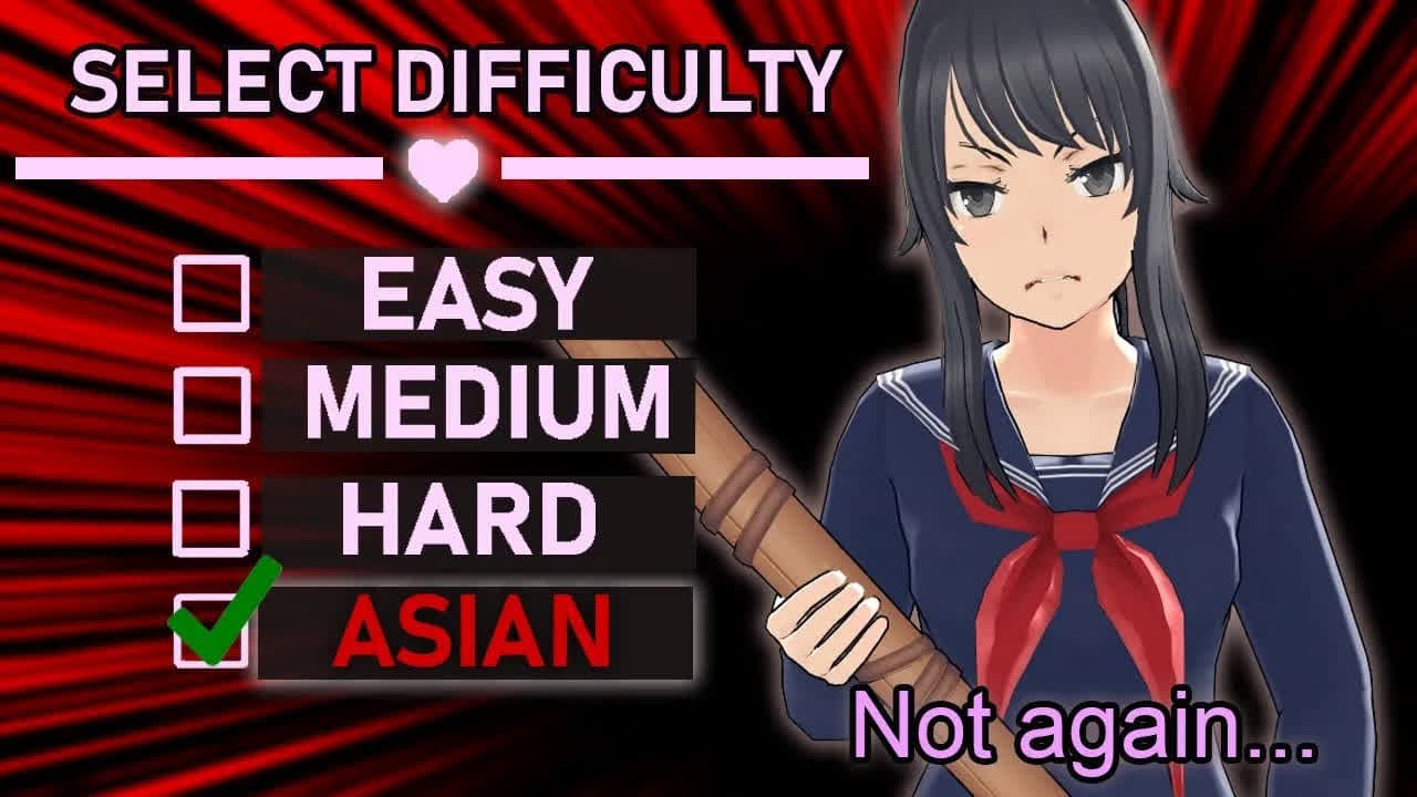 I Tried ｜Asian｜ Difficulty in Yandere Simulator Again (and it'll ruin your day)