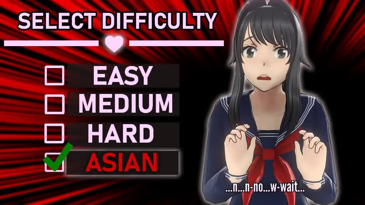 I Tried ｜Asian｜ Difficulty In Yandere Simulator (and it hurt my soul)