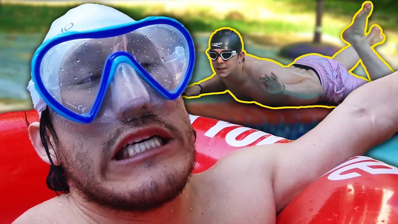 228 - Ethan Teaches Mark How to Swim