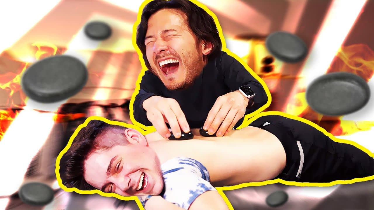 292 - Mark Gives Ethan a HOT (stone) Massage