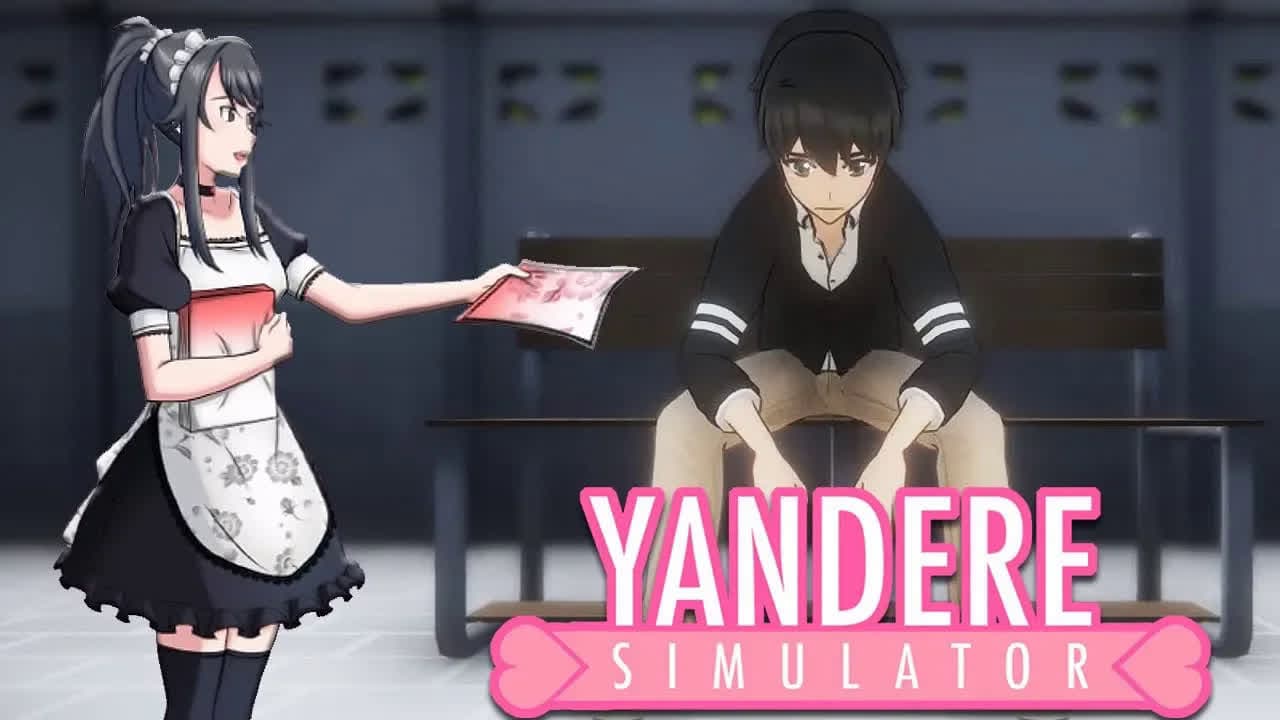 YAN CHAN GETS A JOB AT A MAID CAFE TO IMPRESS SENPAPI ｜ Yandere Simulator